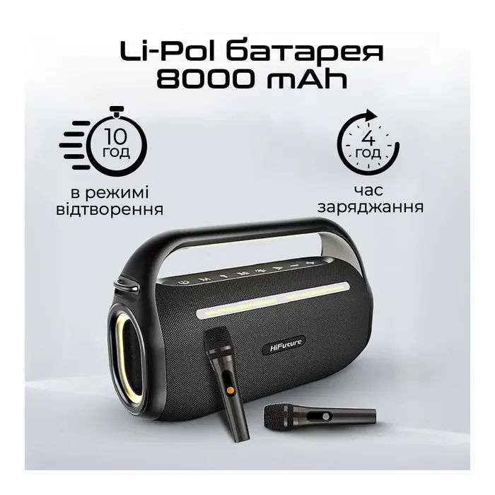 Акустическая система HiFuture Musicbox 100 Black (musicbox100.black) изображение 4