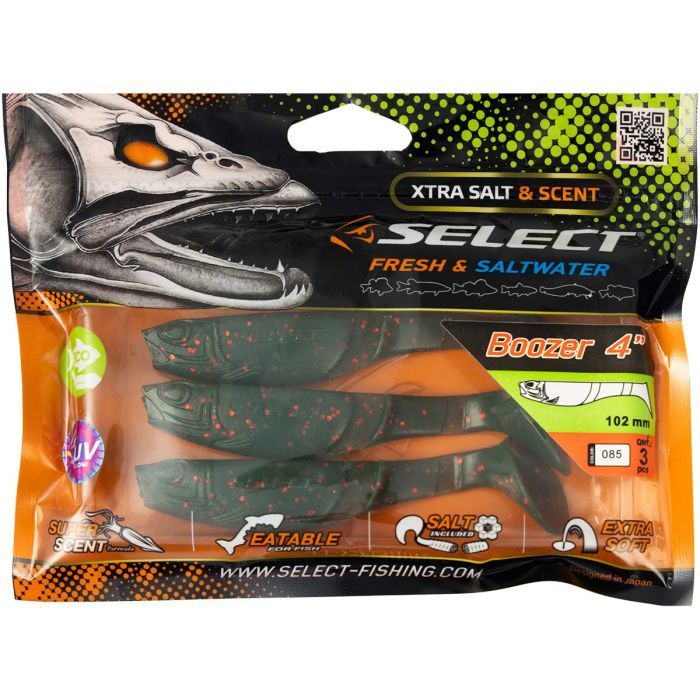 Силікон рибальський Select Boozer 4" 900 (3 шт/уп) (1870.32.42) зображення 2