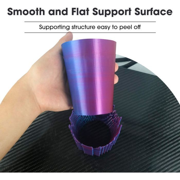 Пластик для 3D-принтера eSUN ePLA-Silk Metal 1.75мм, 1кг, bronze (ePLA-Silk-P175BR1) зображення 7