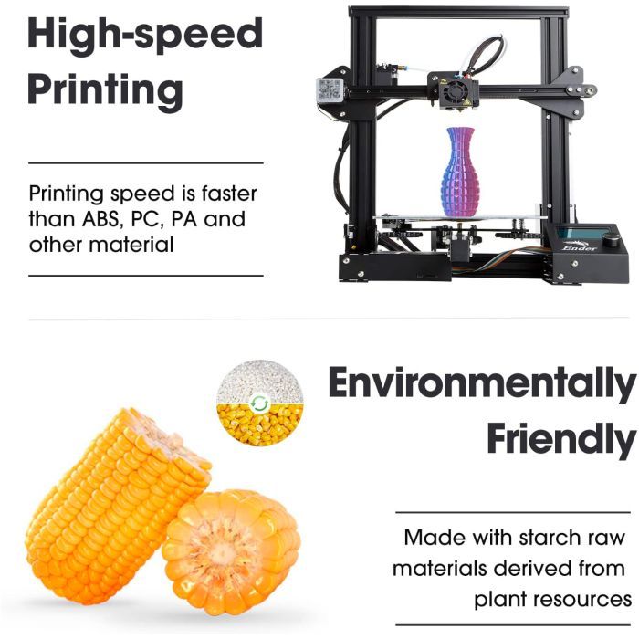 Пластик для 3D-принтера eSUN ePLA-Silk Metal 1.75мм, 1кг, bronze (ePLA-Silk-P175BR1) зображення 9