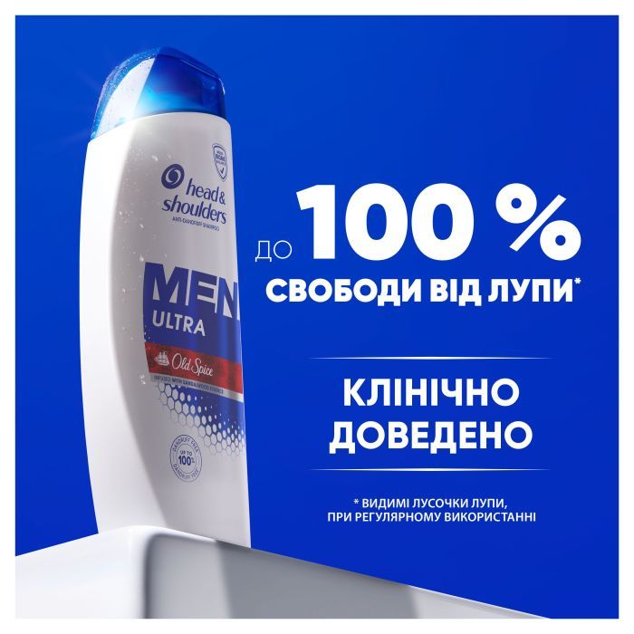 Шампунь Head & Shoulders Men Ultra Против перхоти С ароматом Old Spice 800 мл (8700216658317) изображение 7