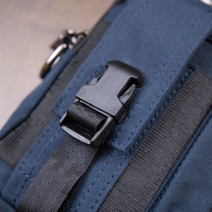 Сумка Vintage На пояс нейлон Красная (20647) изображение 11