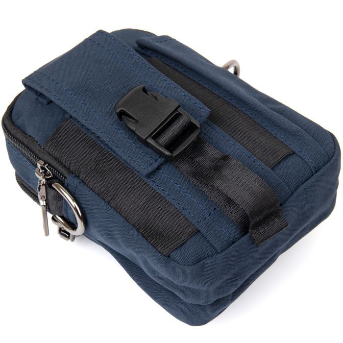 Сумка Vintage На пояс нейлон Красная (20647) изображение 6