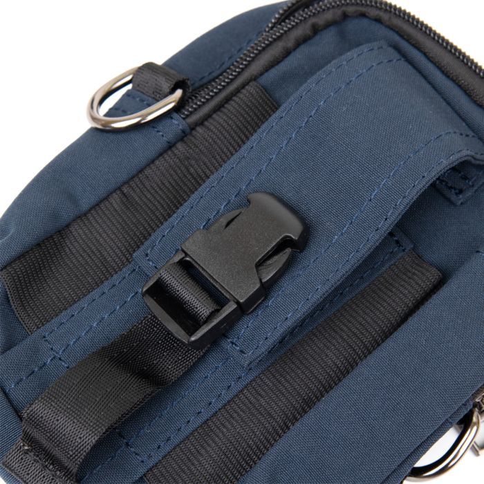 Сумка Vintage На пояс нейлон Красная (20647) изображение 8