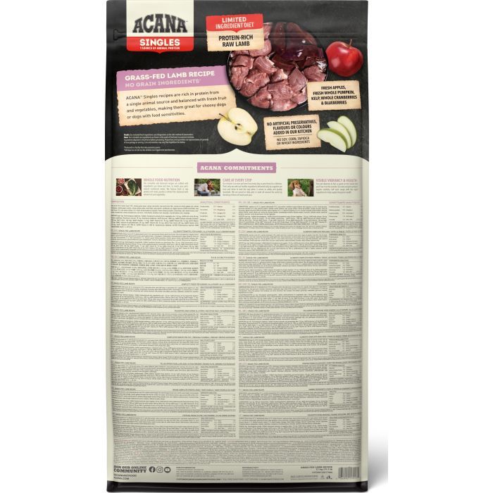 Сухой корм для собак ACANA Grass-Fed Lamb 2 кг (0064992570200) изображение 2