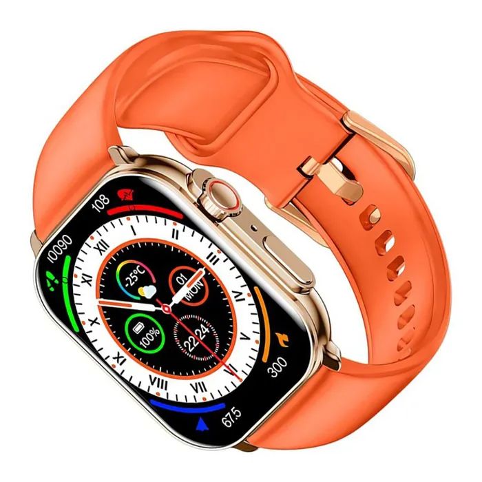 Смарт-годинник iMiki SF1 Gold Silicone Strap зображення 3