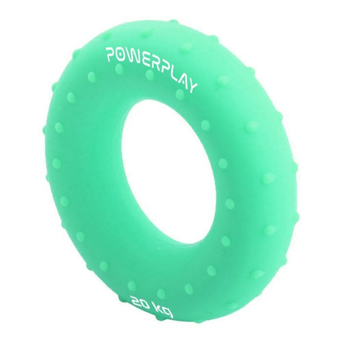 Эспандер PowerPlay PP-4338 Hand Grip Medium 20 кг Зелений (PP_4338_Green_20kg) изображение 2