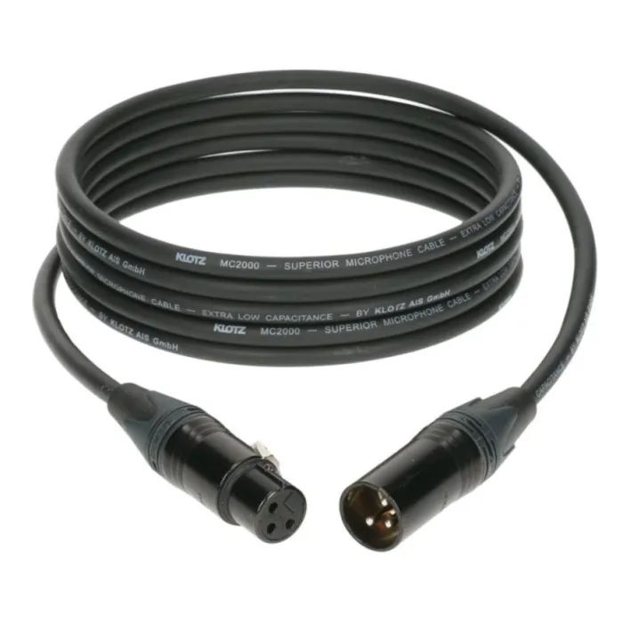 Микрофонный кабель Klotz M2 Superior Microphone Cable 1 m (228276)