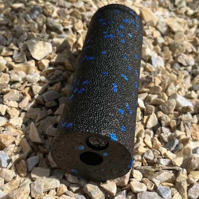Масажный ролик PowerPlay PP-4346 Mini EPP Foam Roller 15x5,3см Чорно/Синій (PP_4346_Blue_(15*5)) изображение 3