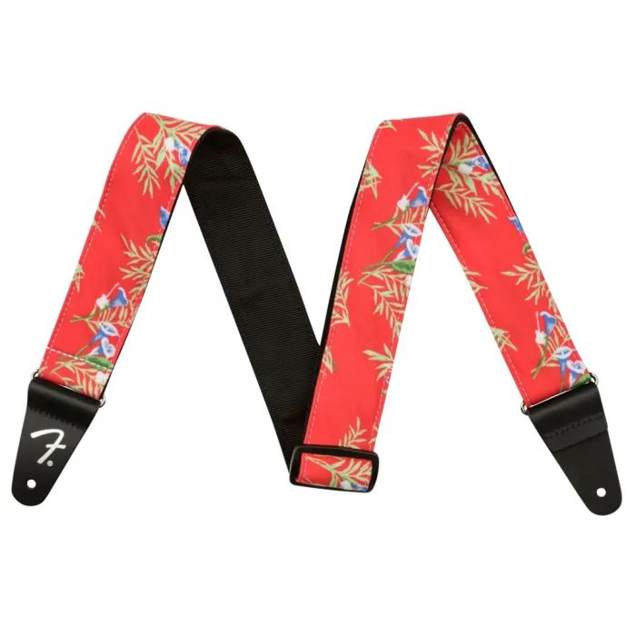 Ремень для гитары Fender Strap 2" Hawaiian Straps Red Floral (236945)