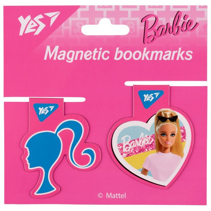 Закладки для книг Yes магнітні Barbie friends, 2шт (708109) зображення 2