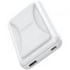 Батарея универсальная Choetech Magnetic Wireless 10000mAh 20W, PD,QC/3.0, USB-A, USB-C, White (B663-ACWH) изображение 3