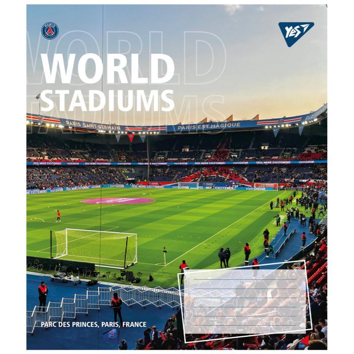 Тетрадь Yes World stadium А5 48 листов клетка (767114) изображение 4