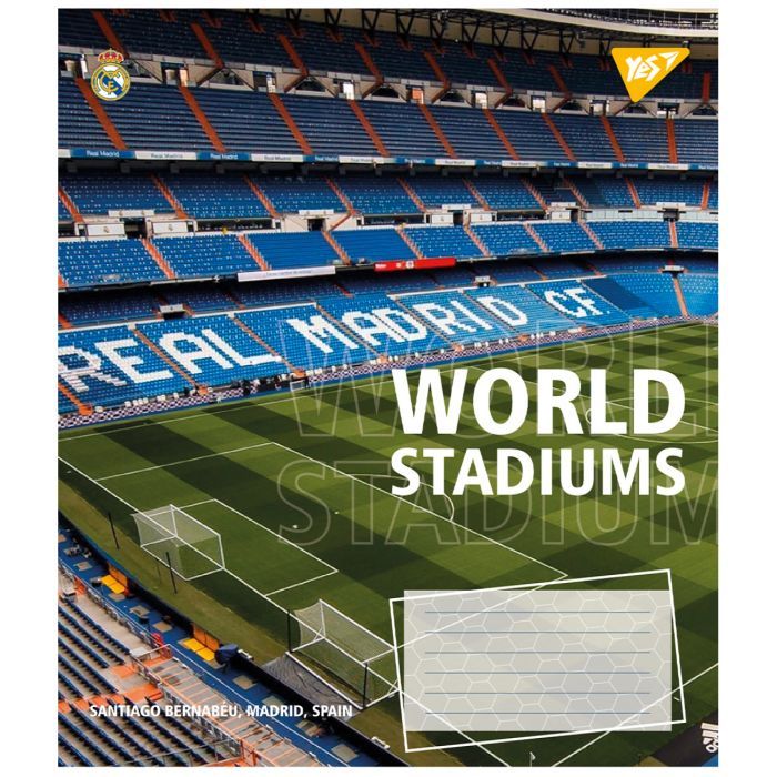 Тетрадь Yes World stadium А5 48 листов клетка (767114) изображение 5