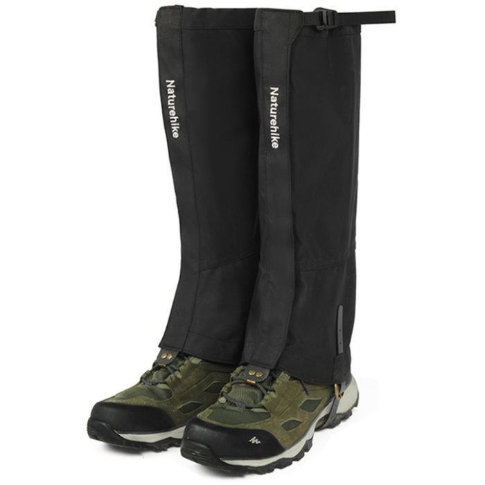 Бахилы туристические Naturehike Водонепроникні CNK2450DS011, розмір L, чорні (6975641889724)