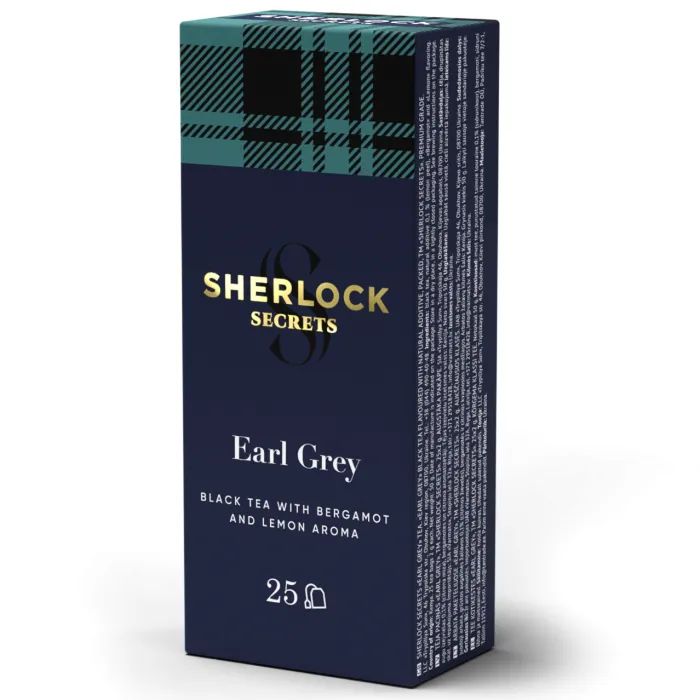 Чай Sherlock Secrets Earl Grey черный 25х2 г (shs.00797)