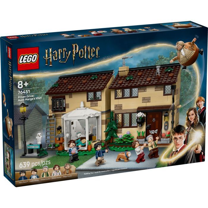 Конструктор LEGO Harry Potter Тисовая улица: визит тетушки Мардж (76451-)