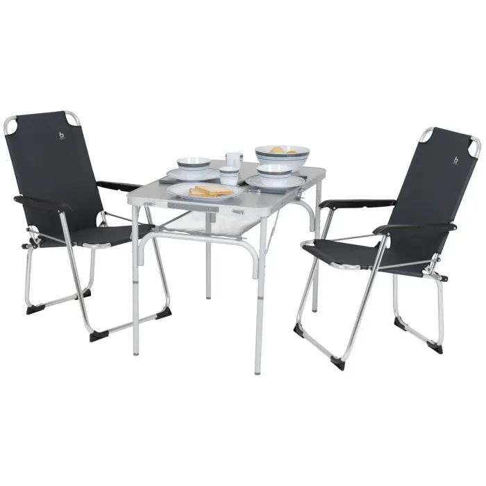 Туристичний стіл Bo-Camp Premium 90x60 cm Grey (1404402) (DAS303276) зображення 12