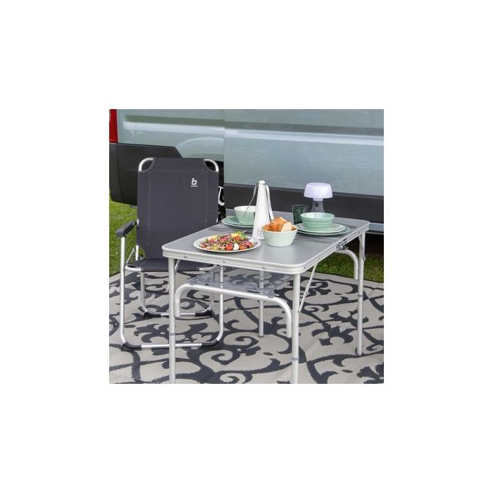 Туристичний стіл Bo-Camp Premium 90x60 cm Grey (1404402) (DAS303276) зображення 5