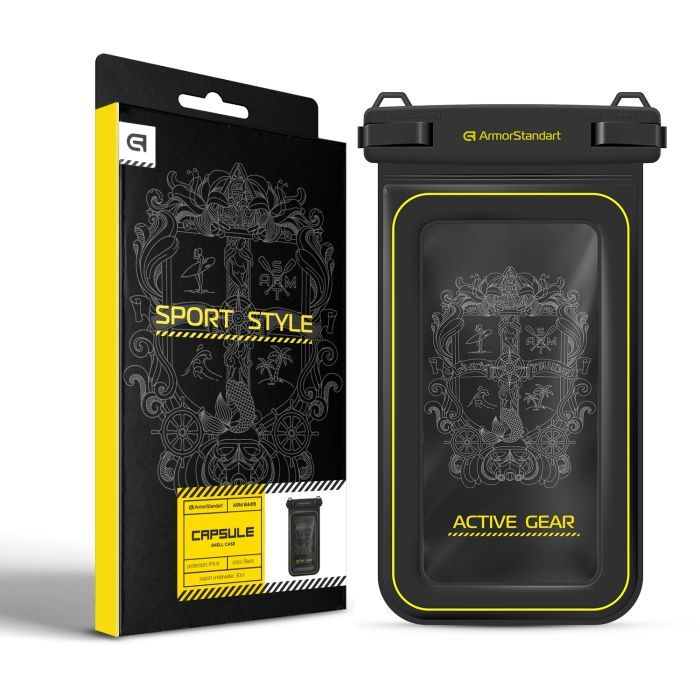 Чехол для мобильного телефона Armorstandart Waterproof Capsule Shell Black (ARM84419) изображение 2