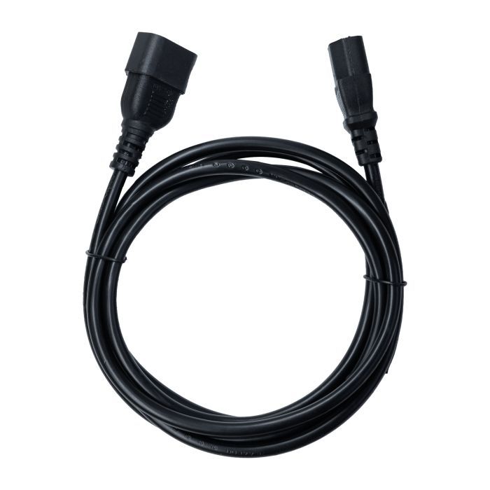 Кабель питания C13 to C14 2.0m black Armorstandart (ARM73125) изображение 2