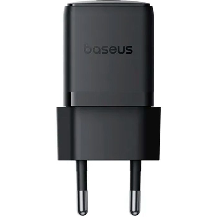 Зарядний пристрій Baseus Palm Fast Charger 1C 30W + Cable 1.0m Type-C 60W black (P10111605113-01) зображення 4