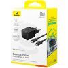 Зарядний пристрій Baseus Palm Fast Charger 1C 30W + Cable 1.0m Type-C 60W black (P10111605113-01) зображення 6
