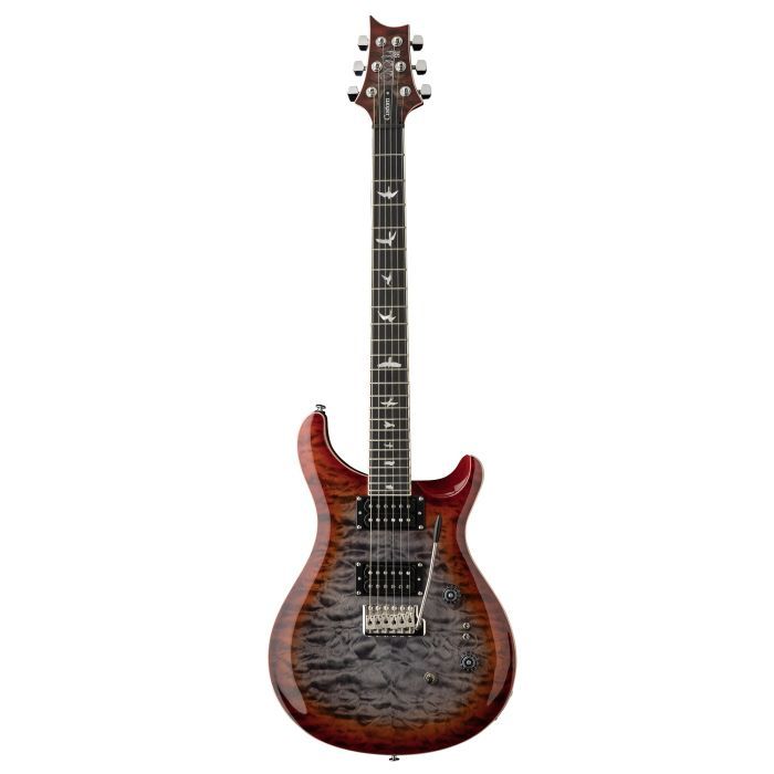 Электрогитара PRS SE Custom 24-08 Quilt Charcoal Cherry Burst