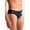 Плавки Arena Stripe Swim Briefs 007929-550 чорний, сірий 105 (3468337395140) изображение 3