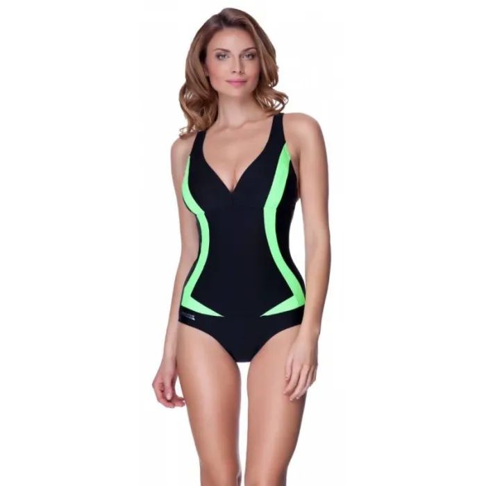 Купальник Aqua Speed Greta 351-04 темно-синій, блакитний 48 (5908217655530)