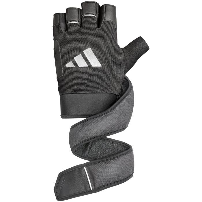 Рукавички для фітнесу Adidas Wrist Wrap Training Gloves ADGB-15054 чорний XL (885652026239) зображення 2