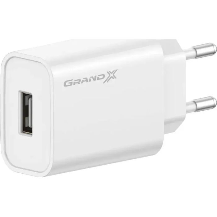 Зарядное устройство Grand-X CH-550W Quick Charge USB QC3.0 Black (CH-550W) изображение 2