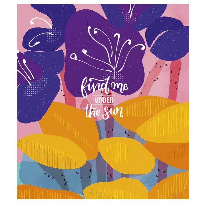 Зошит Школярик Find me under the sun 80 аркушів клітинка (080-3129K) зображення 2