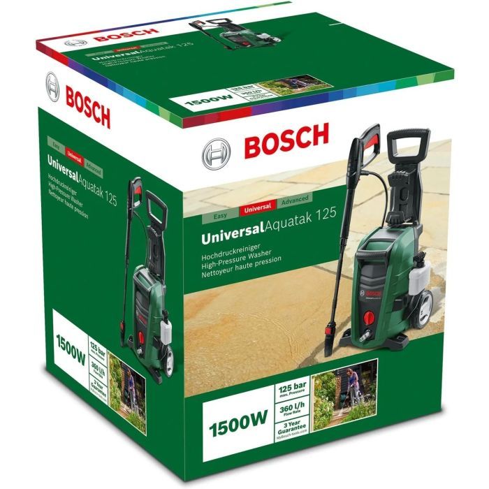 Мойка высокого давления Bosch UniversalAquatak 125, 1500Вт, 125бар, 360л/ч, 5м (0.600.8A7.A00) изображение 10