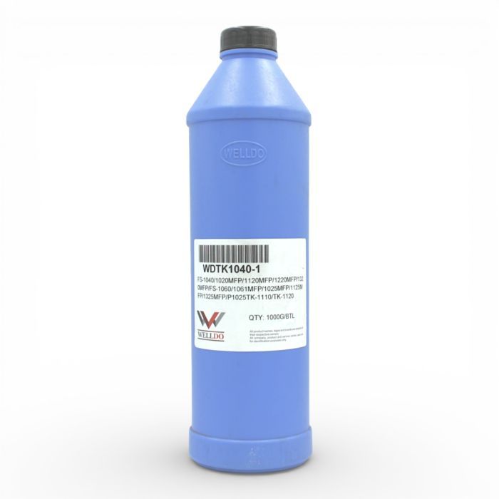 Тонер Kyocera TK-1110/TK-1120/FS-1040/1060/1020MFP, 1kg Welldo (WDTK1040-1)
