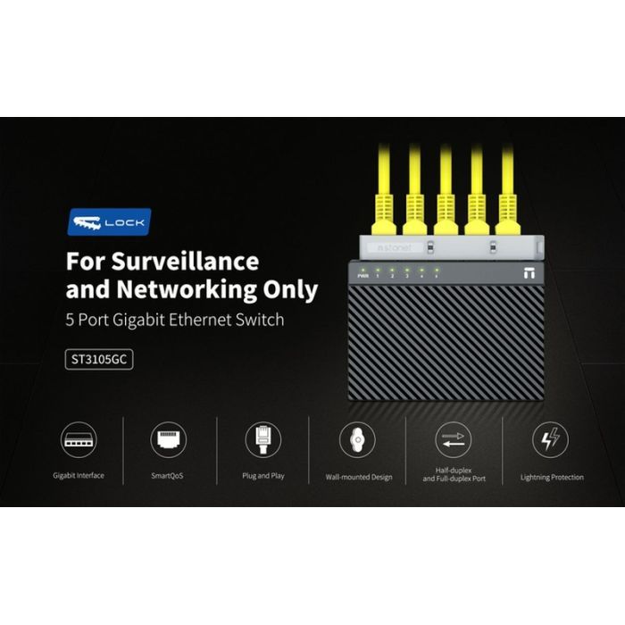 Коммутатор сетевой Netis ST3105GC изображение 9