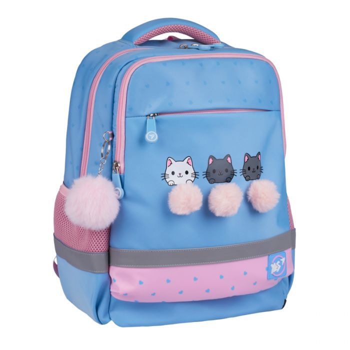 Рюкзак школьный Yes Meow-Meow S-52 Ergo (559884)