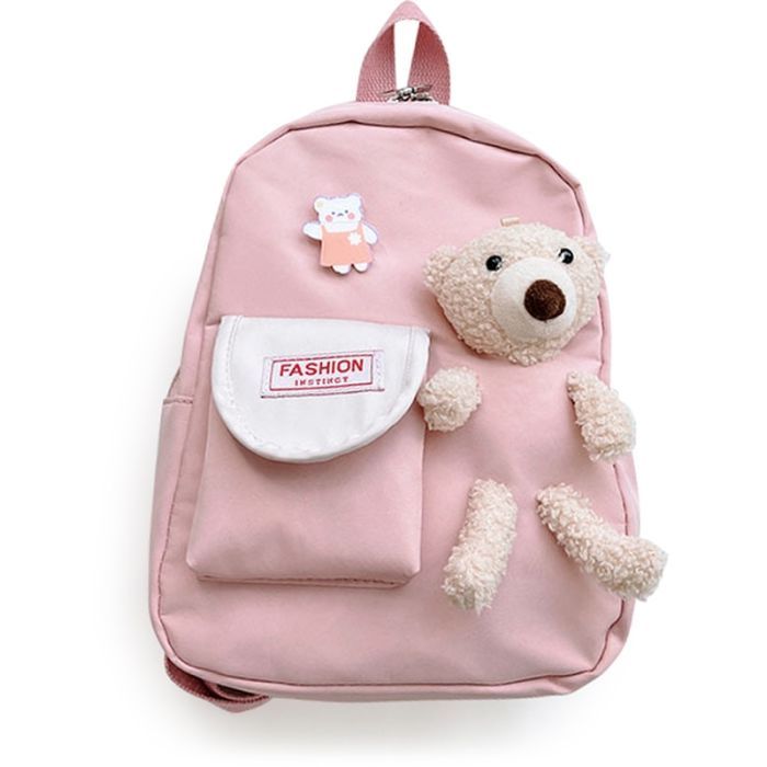 Рюкзак дитячий Evo-kids Small-Bear Pink (2418-1 Bear Pink)