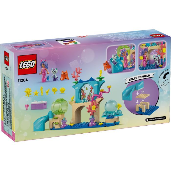 Конструктор LEGO Gabby's Dollhouse Аквариумные приключения русалочки Габби (11204) изображение 6