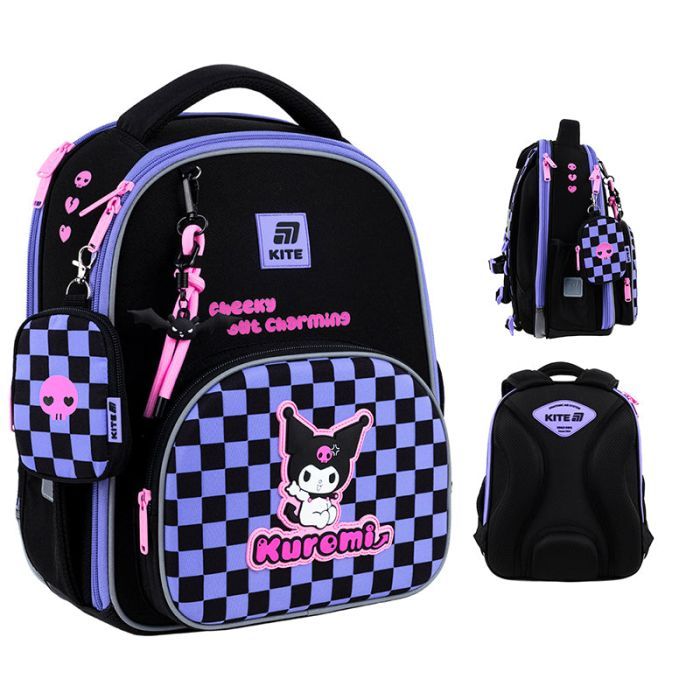Портфель Kite Education каркасний 556 Kuromi HK (HK25-556M)