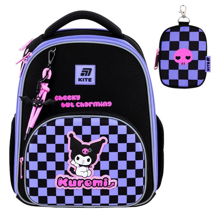 Портфель Kite Education каркасний 556 Kuromi HK (HK25-556M) зображення 3