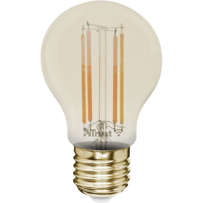 Розумна лампочка Trust E27 LED FILAMENT 470 Lumen, 1800-2700k, white (71287_TRUST) зображення 2