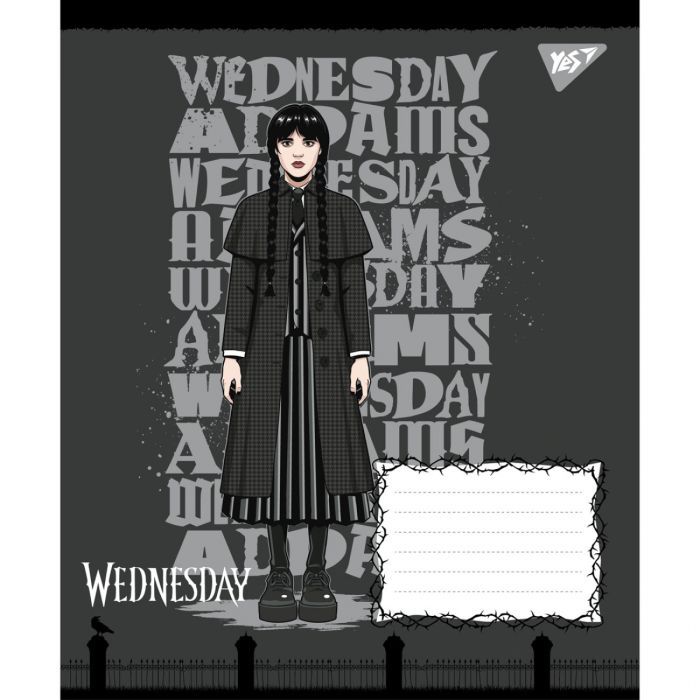 Зошит Yes Wednesday Школа Загадок А5 18 аркушів клітинка (768264) зображення 6