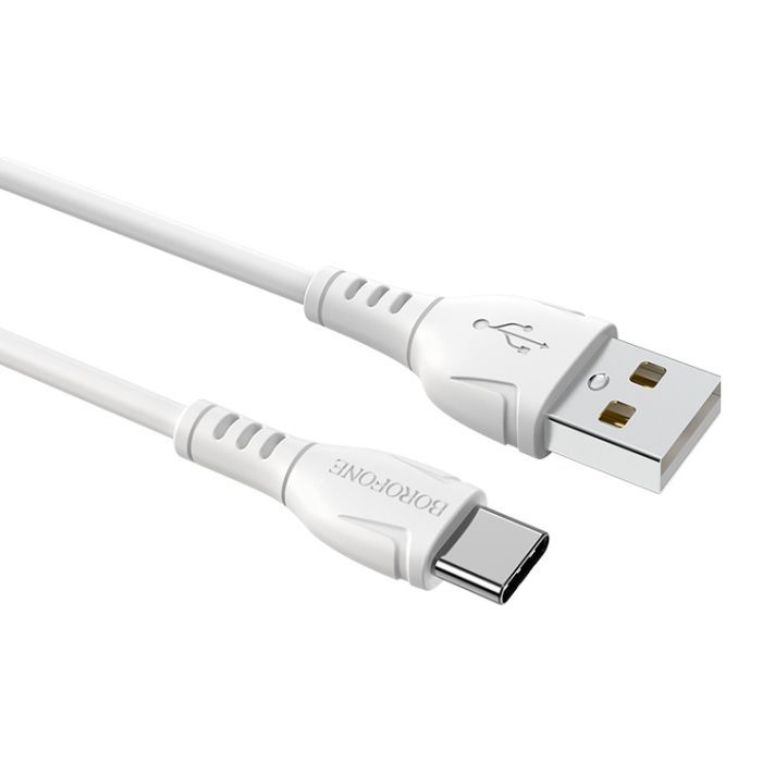 Дата кабель USB 2.0 AM to Micro 5P 1.0m 2.4A black BOROFONE (6931474743916) зображення 2