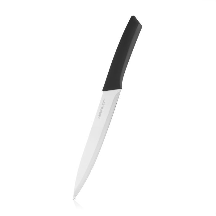 Кухонний ніж Ardesto Gemini Gourmet 20см, чорний (AR2131SB)
