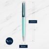 Ручка кулькова Waterman HEMISPHERE Colour Blocking Green CT BP (22 583) зображення 5