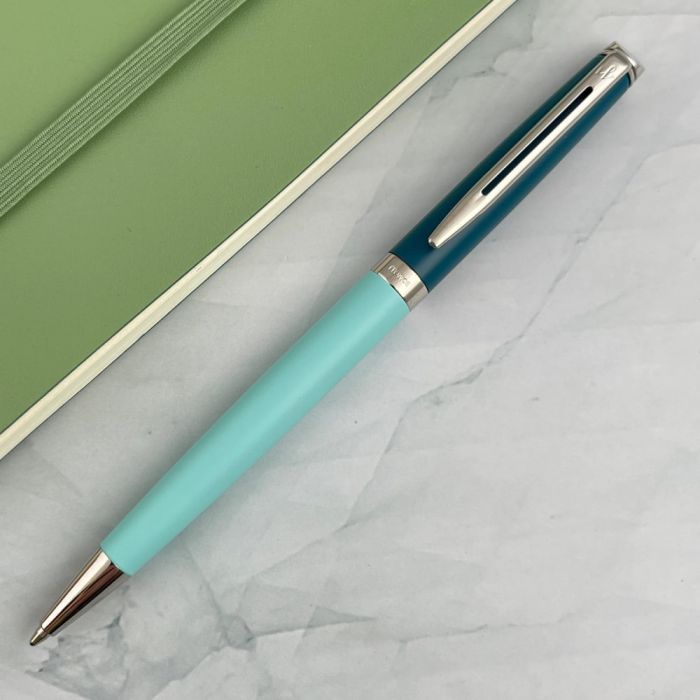 Ручка кулькова Waterman HEMISPHERE Colour Blocking Green CT BP (22 583) зображення 6