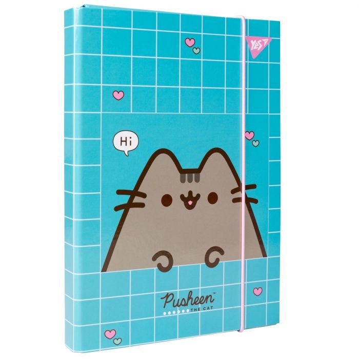 Папка для зошитів Yes Pusheen картонна В5 (500239)