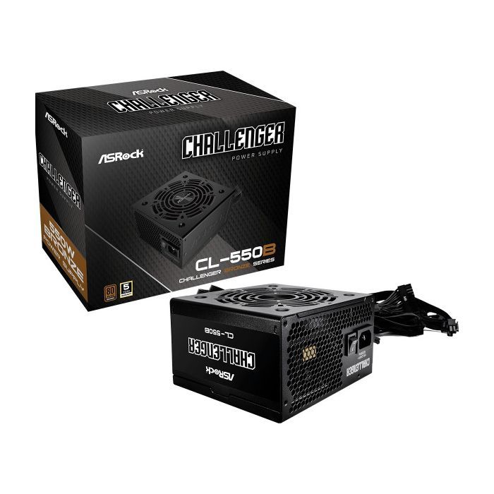 Блок живлення ASRock 550W Challenger (CL-550B) зображення 5