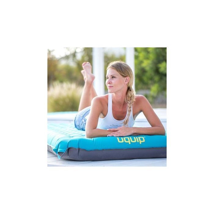 Матрас надувной Uquip Betty Single XL Petrol/Grey (243107) (DAS303241) изображение 9